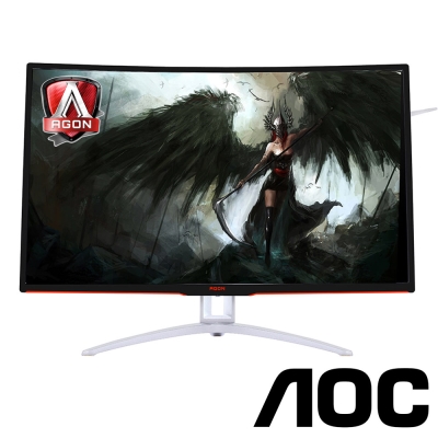 AOC AGON AG322FCX 32型 VA 曲面電競電腦螢幕