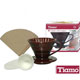 Tiamo V01 1-2人陶瓷濾杯附濾紙40(咖啡色)HG5031 product thumbnail 1