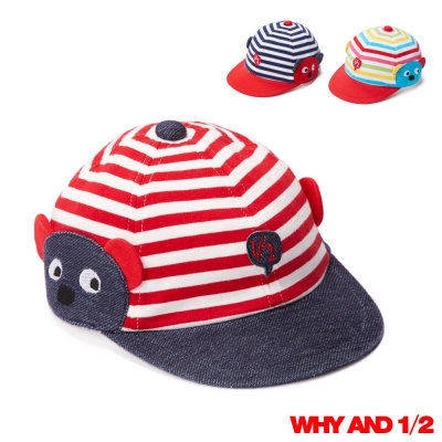 WHY AND 1/2 mini  普普熊條紋帽子 多色可選
