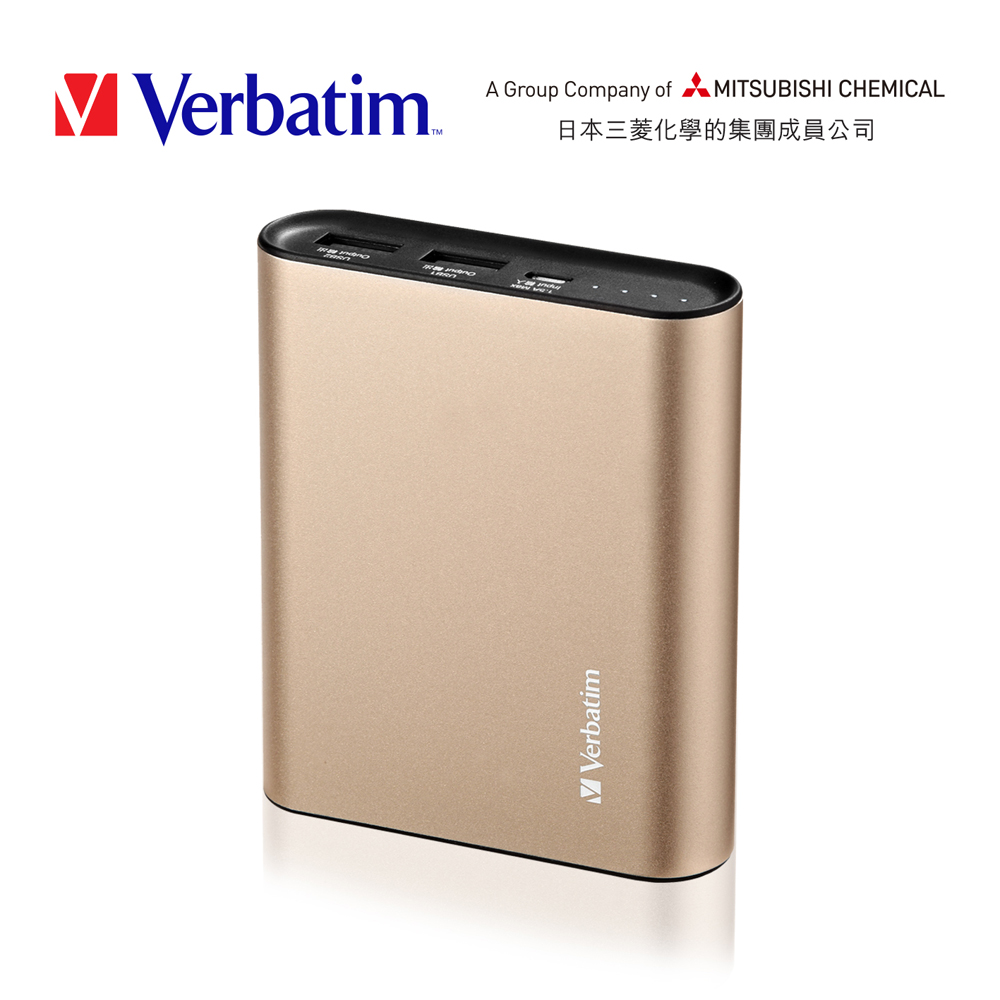 Verbatim 鋁合金10400mAh行動電源 product image 1