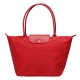 LONGCHAMP Le Pliage Neo系列尼龍長把手提水餃包(大-番茄紅) product thumbnail 1