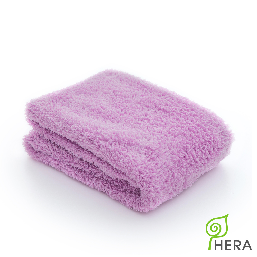 HERA 3M專利瞬吸快乾抗菌超柔纖-多用途洗臉巾-薰衣紫