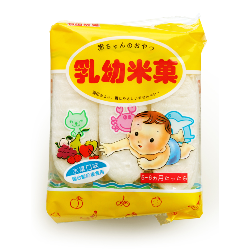 有田製果 乳幼米果-水果(60g)