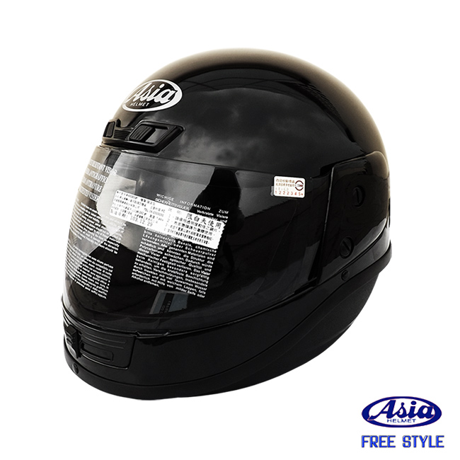 ASIA FreeStyle A801 全罩式安全帽 黑色