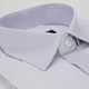 金安德森 白底紫條紋變化領窄版長袖襯衫fast product thumbnail 1