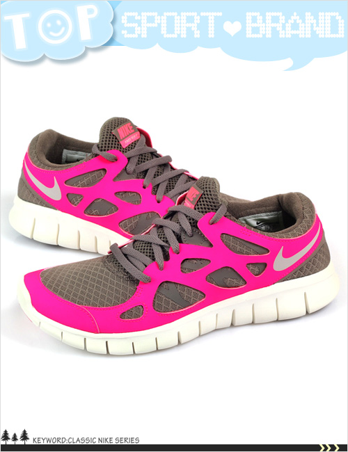 (女)NIKE FREE RUN+ 2 慢跑鞋