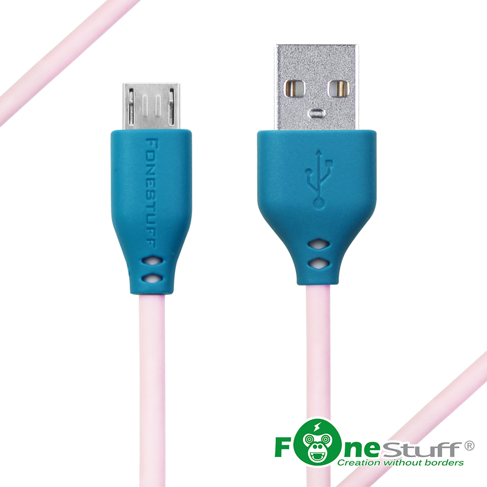 FONESTUFF Micro USB傳輸線(復古玩色系列) product image 1