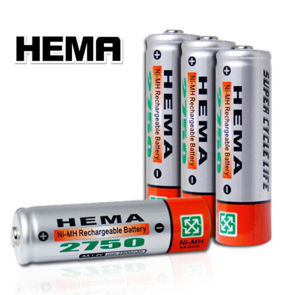 HEMA PLUS 版充電池三號4入