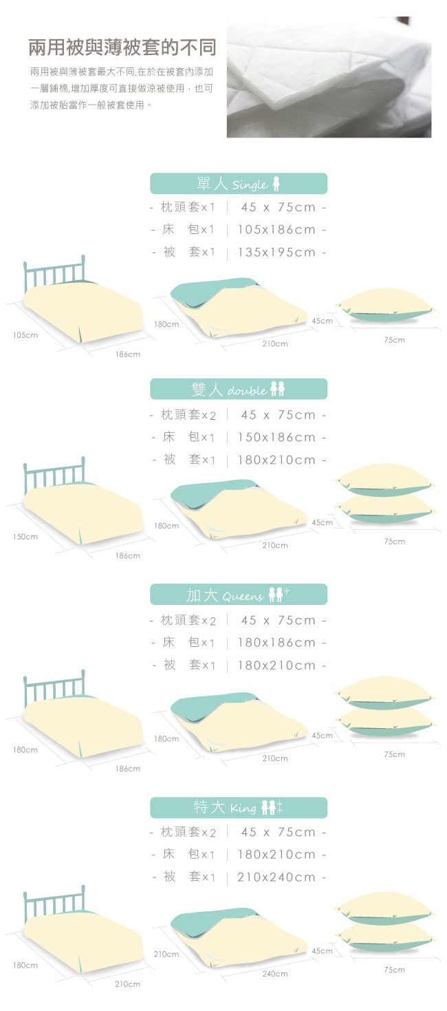 GOLDEN-TIME-清爽格紋-紅-精梳棉-單人三件式兩用被床包組