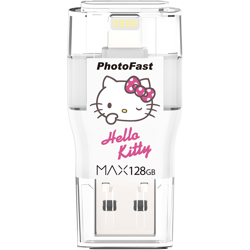 PhotoFast i-FlashDrive HelloKitty MAX 128G隨身碟