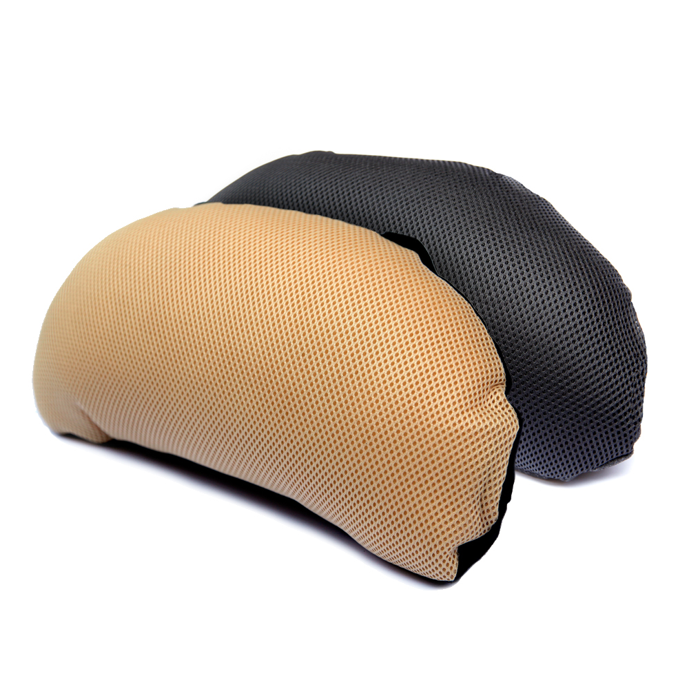 3D舒壓透氣枕-半月型枕