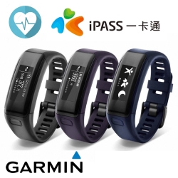 GARMIN vivosmart HR iPass (一卡通)  腕式心率智慧手環