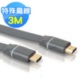 PHILIPS 專家型 HDMI協會認證高速版 扁線線材 (3米) product thumbnail 1
