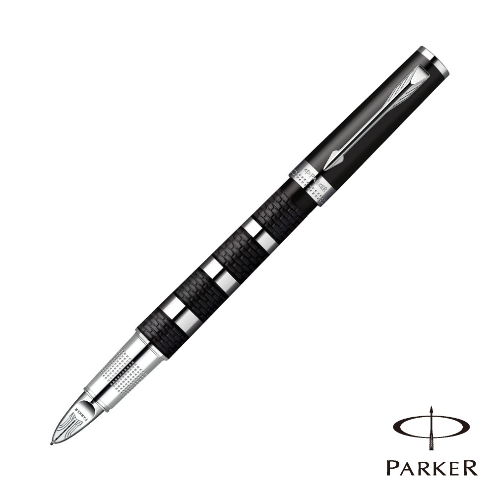 PARKER 派克 第五元素 精選Ingenuity 精英系列 霧黑銀環