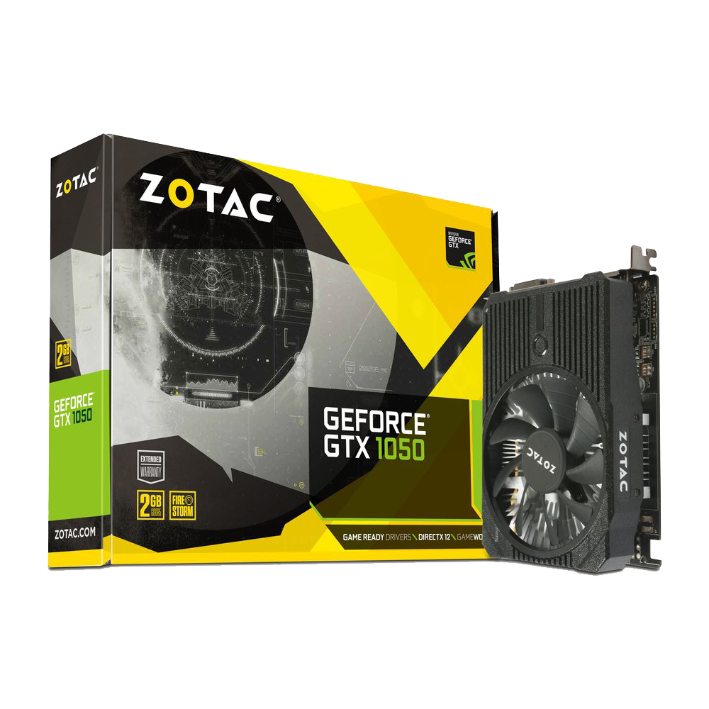 ZOTAC 索泰 GTX 1050 OC 2G 顯示卡