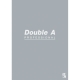 【10入組】Double A B5/18K膠裝筆記本-灰40頁(橫線內頁) product thumbnail 1