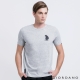 GIORDANO 男裝BOB 小熊騎車純棉短袖TEE-15 中花灰 product thumbnail 1