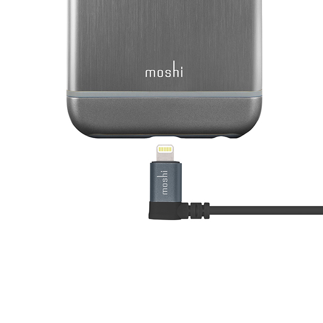 Moshi Lightning to USB 90°彎頭傳輸線