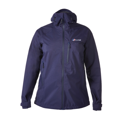 【Berghaus 貝豪斯】女款HS超輕防水透氣外套H22F19-深藍