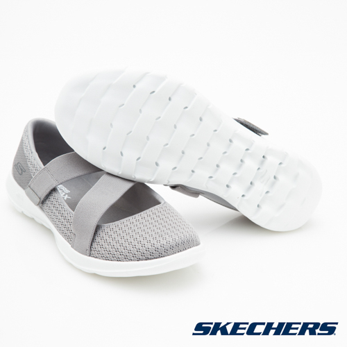 SKECHERS (女) 健走系列GO WALK LITE - 15406GRY