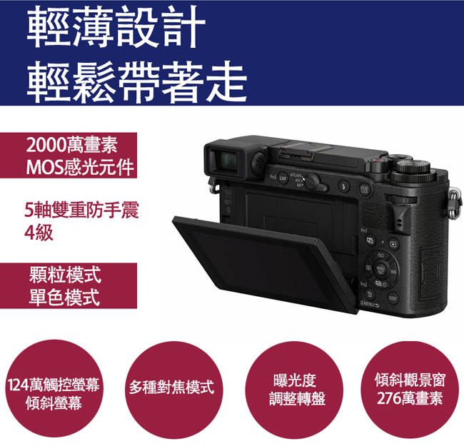 Panasonic LUMIX DMC GX9單機身 (公司貨)