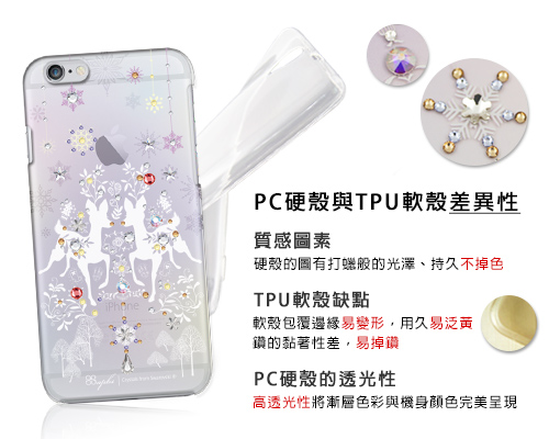 apbs iPhone6s/6 4.7吋 施華洛世奇彩鑽手機殼-斑比