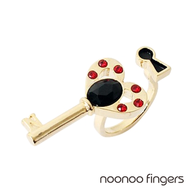 Noonoo Fingers Key Hole Ring 鑰匙和鑰匙孔 戒指
