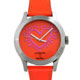 COACH Keith Haring橘紅色真皮時尚腕錶 product thumbnail 1