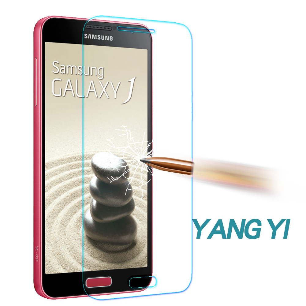 YANGYI揚邑 Samsung Galaxy J7 防爆防刮防眩弧邊 9H鋼化玻璃保護貼