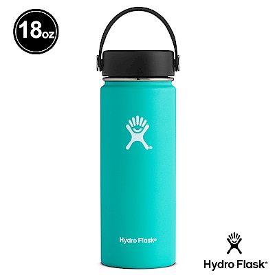 美國Hydro Flask 真空保冷/熱兩用鋼瓶 532ml 寬口 薄荷綠