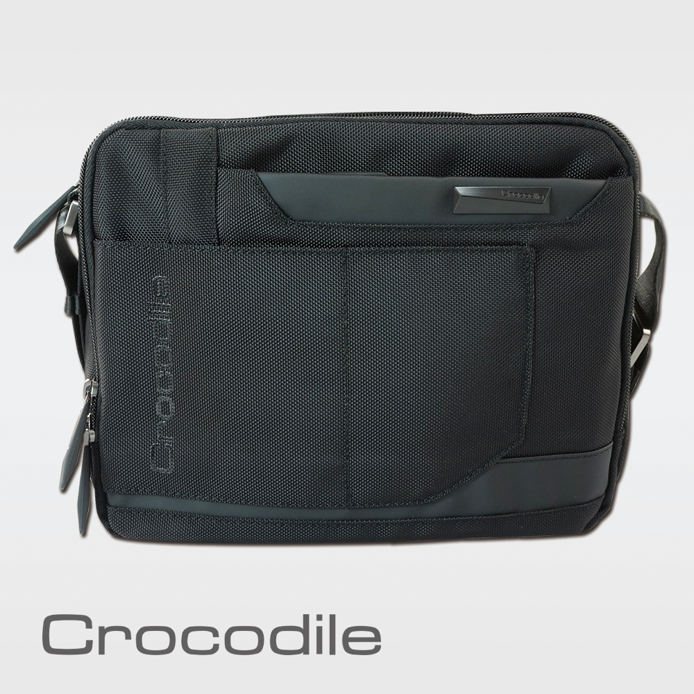 Crocodile Biz 3.0 系列橫式斜背包（L）0104-07807