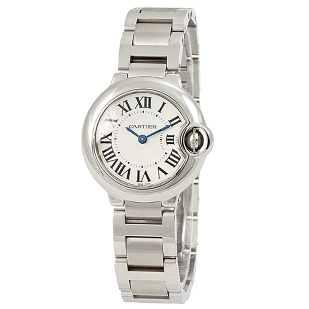 Cartier Ballon Bleu 經典羅馬時標女錶-29mm