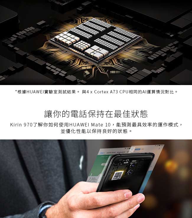 Huawei 華為 Mate 10 (4G+64G) 5.9吋雙卡智慧型手機