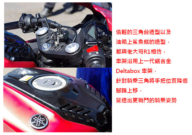 YAMAHA 普通重型機車 YZF-R155 倒叉版 V3.0 (2018新車)