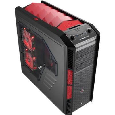 AeroCool Xpredaror X3 電腦機殼 惡魔紅