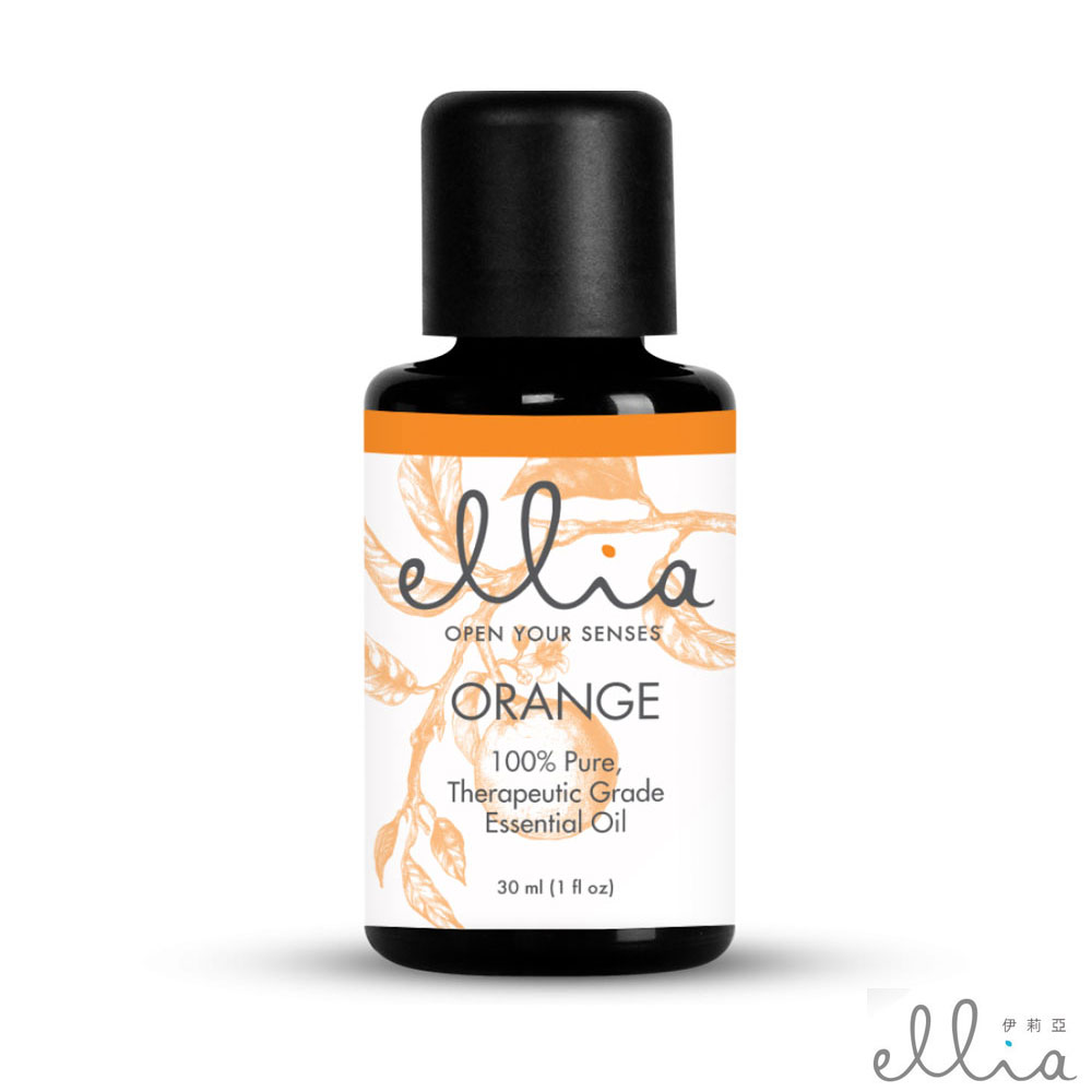 美國 ELLIA 伊莉亞 Orange 柳橙精油 (30ml)