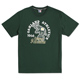 MLB-奧克蘭運動家隊經典隊徽LOGO印花T恤-綠 (男) product thumbnail 1