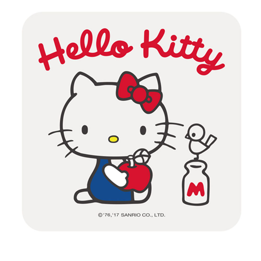 【收納皇后】Hello Kitty繽紛彩繪杯墊/皂盤-獨樂樂
