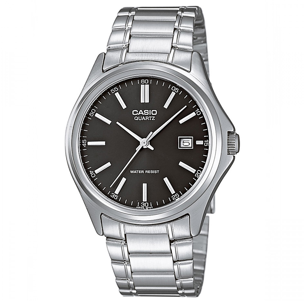 CASIO 羅馬時尚精緻紳士腕錶(MTP-1183A-1A)-黑/38.5mm