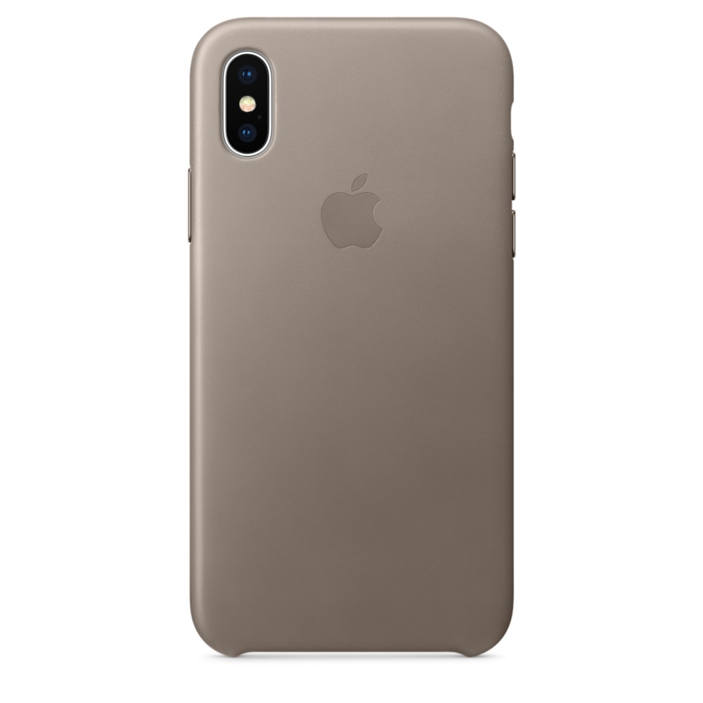 原廠 Apple iPhone X 皮革保護殼