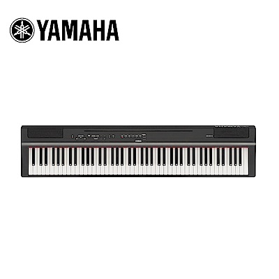 YAMAHA P125B BK 88鍵數位電鋼琴不含琴架組 曜岩黑色款