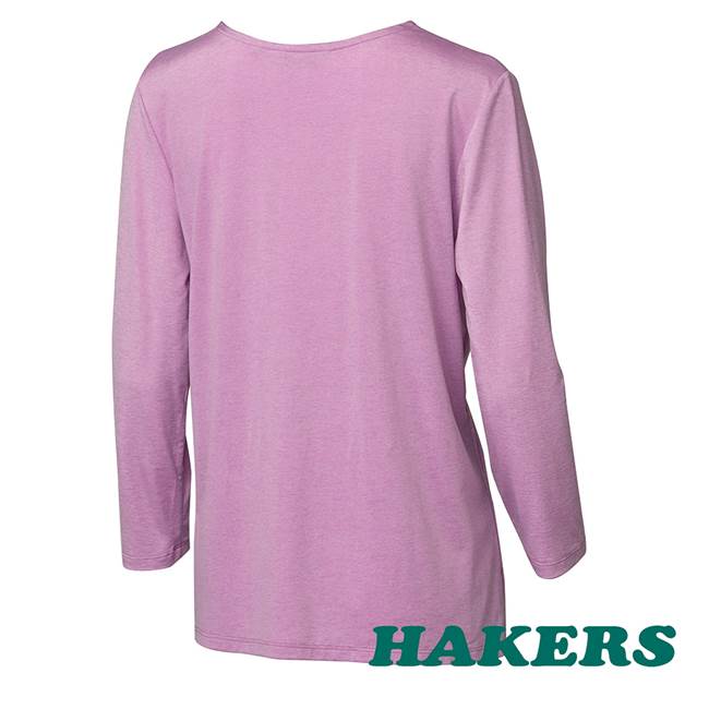【HAKERS 哈克士】女-涼感抗菌小罩衫-紫色