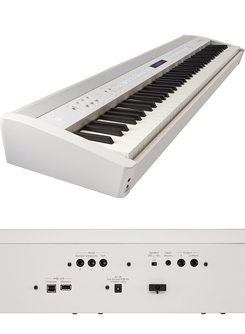 ROLAND FP60 WH 88鍵數位電鋼琴 時尚白色款