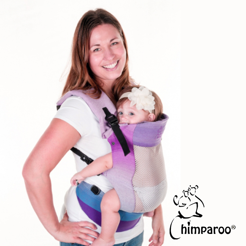 加拿大 Chimparoo Trek Air-O 透氣嬰兒揹帶,紫晶