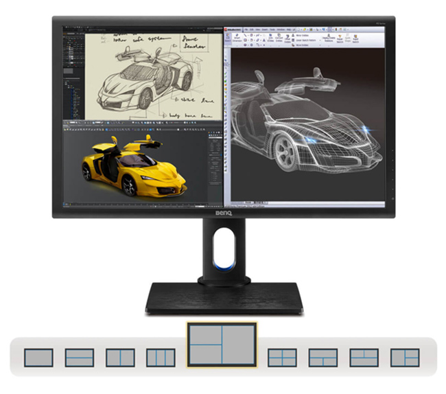 BenQ PD3200U 4K 廣色域專業設計繪圖螢幕