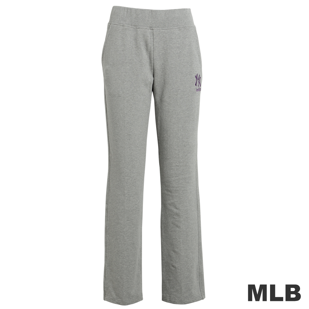 MLB-紐約洋基隊運動棉質長褲-灰(女)