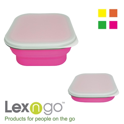 Lexngo可折疊快餐盒中