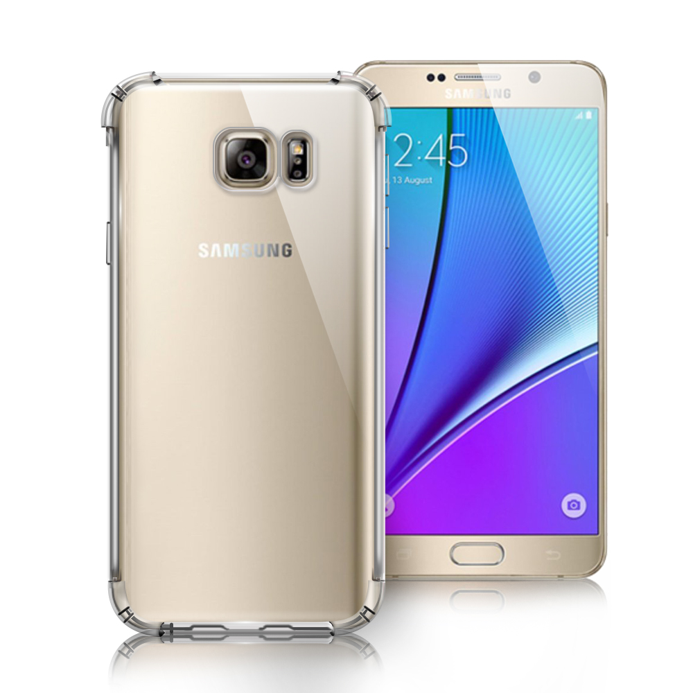 Xmart for 三星 Galaxy NOTE 5 清透高質感TPU+PC手機保護殼