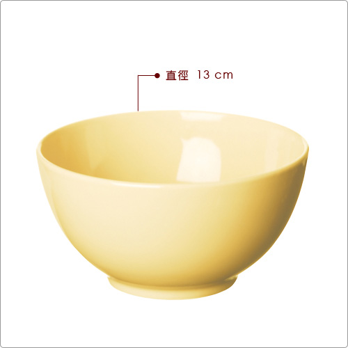 EXCELSA Trendy陶餐碗(奶油黃13cm)