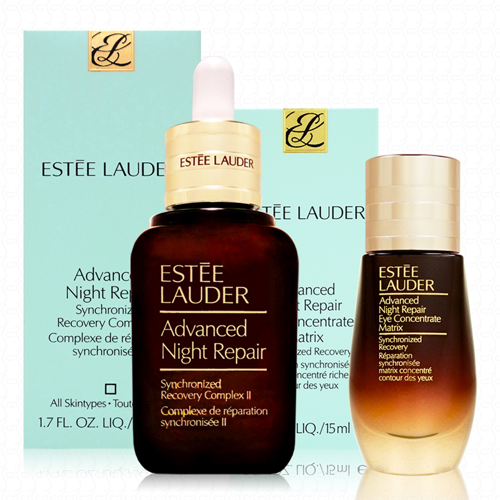 ESTEE LAUDER 雅詩蘭黛 特潤眼部超級精華15ml+特潤超導修護露50ml